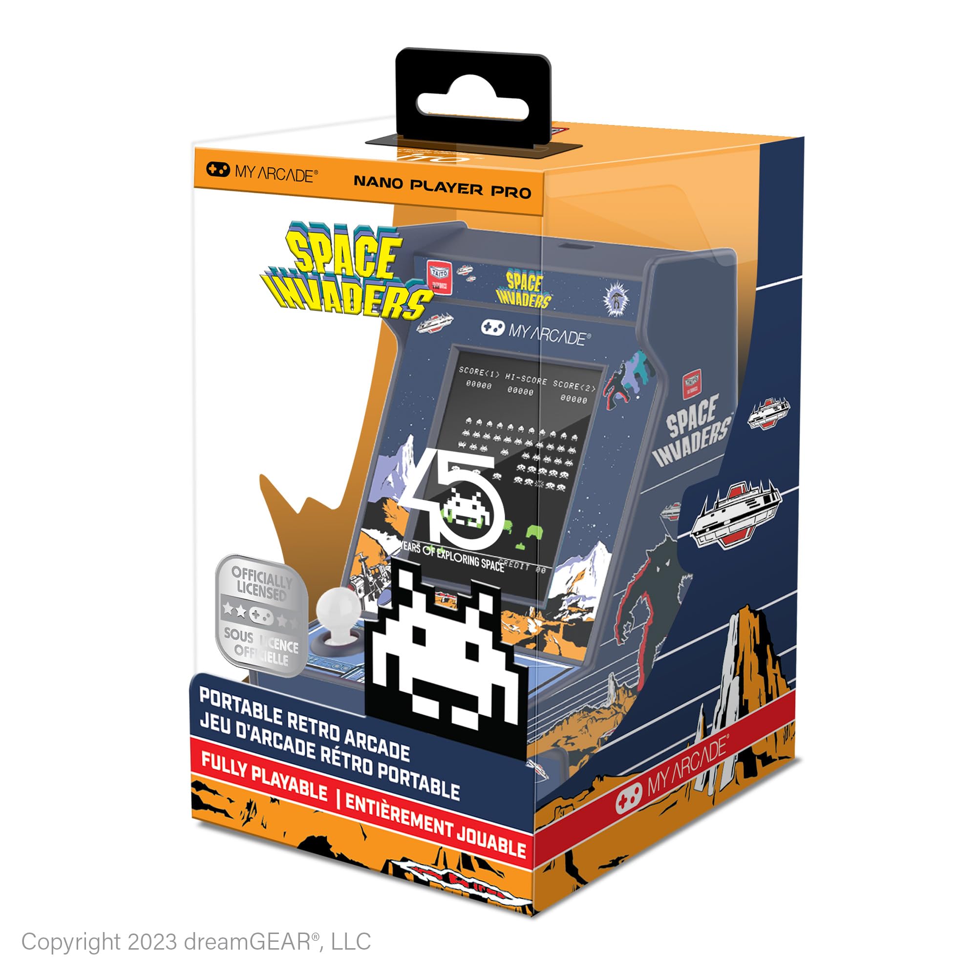 My Arcade Space Invaders: 4.8-inch Tiny Arcade, Retro Video Game